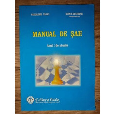 Manual de sah Anul 1 de studiu - Gheorghe Pancu, Doina Nechifor