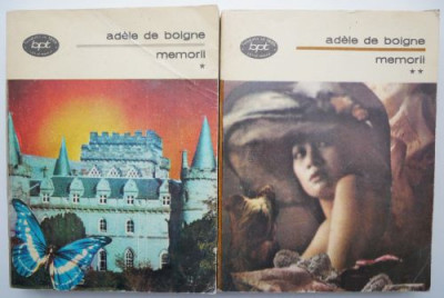 Memorii (2 volume) &amp;ndash; Adele de Boigne foto