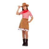 Costum cowgirl KidMania&reg; pentru fete 10-12 ani 150 cm