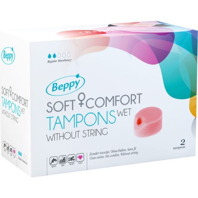 BEPPY - SOFT COMFORT TAMPONS WET 2UNITS foto