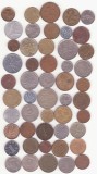 Lot 50 de monede diferite din 28 de țări de pe 5 continente., Africa