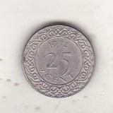 bnk mnd Surinam 25 centi 1972
