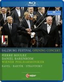 Salzburg Festival Opening Concert 2008 - Blu ray | Wiener Philharmoniker, Maurice Ravel, Bela Bartok, Pierre Boulez, Daniel Barenboim, Igor Stravinsky