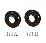 Set 2 distantiere jante Vw Seat Skoda Audi Bmw Mercedes 5x112 20mm aluminiu forjat + prezoane 66.6-57.1 / 66.6-66.6