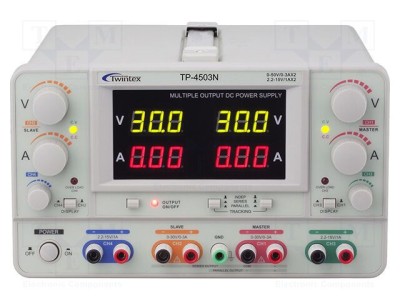 Alimentator de laborator liniar multicanal TWINTEX 0-50VDC 0-3A foto
