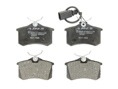 Set placute frana,frana disc VW SHARAN (7M8, 7M9, 7M6) (1995 - 2010) ABE C2W012ABE foto