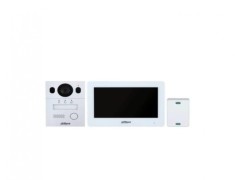 KIT Video Interfon Dahua DHI-KTX01(S; Monitor de interior hibrid Wi-Fi foto
