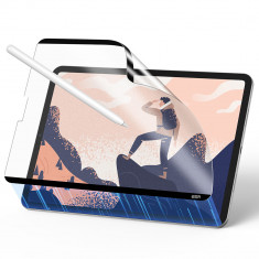 Folie pentru ipad pro 12.9 (2018 / 2020 / 2021 / 2022) / ipad air 13 (2024), esr paper-feel magnetic, clear