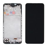 DISPLAY LCD CU TOUCHSCREEN SAMSUNG A166 GALAXY A16 5G 2024 NEGRU ORIGINAL