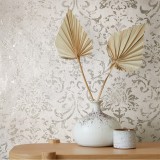 Tapet decorativ model damasc cu efect lucios City Glow 34291