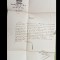 Scrisoare trimisa de prefectul de Suceava senatorului Iancu Prajescu 1871