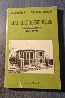 Satul Hiliuti raionul Rascani Republica Moldova 1575 1998 Iacob Furtuna foto