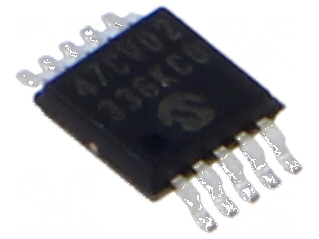 Convertor D/A 8bit 3,4Msps 2 canale 1,8&divide;5,5V MSOP10 -40&divide;125&deg;C