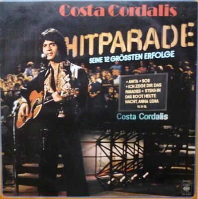 Vinil Costa Cordalis &amp;ndash; Hitparade - Seine 12 Gr&amp;ouml;ssten Erfolge (VG) foto