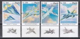 Angola 2019 - Avioane Militare, Serie cu Tapsuri, MNH