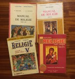 Patriarhia Rom&acirc;nă - Lot 4 Manuale de Religie clasele II - V (45 lei toate 4)