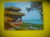 HOPCT 5540 CALATORIND INTR UN TABLOU -CHINA -ASIA-NECIRCULATA, Printata