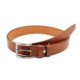 Curea eleganta barbati din piele naturala 3cm Maro DR130MM