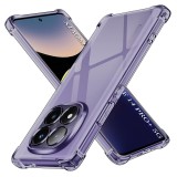 Husa Xiaomi Redmi Note 14 Pro+ 5G Asteroid GSM Shockproof Clear Silicone, fumuriu