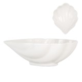 Cumpara ieftin Set 2 boluri ceramica alba Scoica 12x10x4 cm