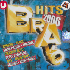 CD Bravo Hits 2006 , original, sigilat: Daddy yankee, Pussycat Dolls, Kanye West