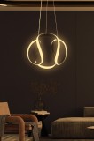 Cumpara ieftin Lustra Venaticorus Black-Yellow Light Negru