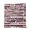 Tapet 3D Autoadeziv Caramizi Mov, Spuma Moale, 70x78cm, Interior, Decorativ