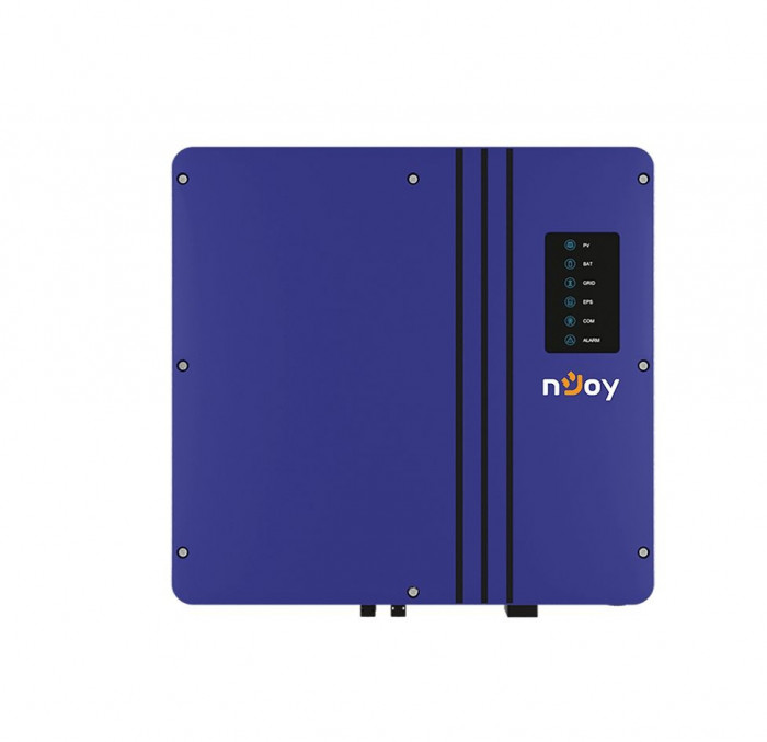 Invertor solar hibrid monofazat nJoy Ascet 5K-120/1P2T2 5KW modul WiFi inclus management de la distanta SafetyGuard Surveillance