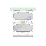 Set placute frana Icer 181733, parte montare : Punte Fata