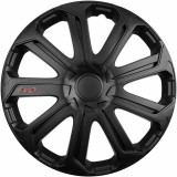 Set capace roti auto Cridem Evo 4buc - Negru - 15&#039;&#039; CRI1596BL