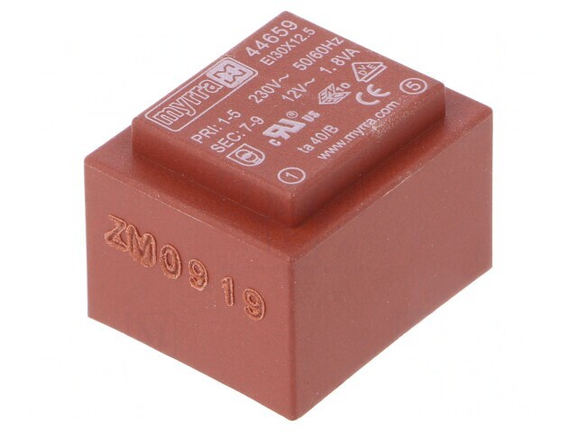 Transformator &Icirc;ncapsulat 12V 150mA PCB 1.8VA 230VAC