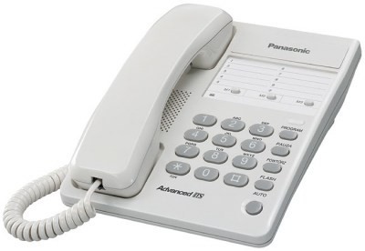 Telefon analogic cu memorie Panasonic KX-TS2300RMW -