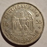 Germania Nazista 5 reichsmark 1935 D argint