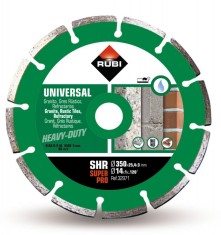Disc diamantat pt. materiale de constructii 350mm, SHR 350 SuperPro - RUBI-32971