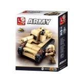 Set de constructie, Tanc, 158 piese, Sluban