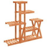 Cumpara ieftin Suport pentru flori, 95 x 25 x 96 cm, lemn masiv de brad