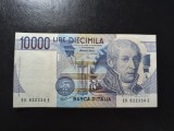ITALIA 10.000 LIRE 1984 SUPERBĂ