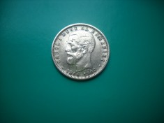 HOPCT ROMANIA 1 LEU 1906 [ 2 ] -CAROL I - ARGINT-