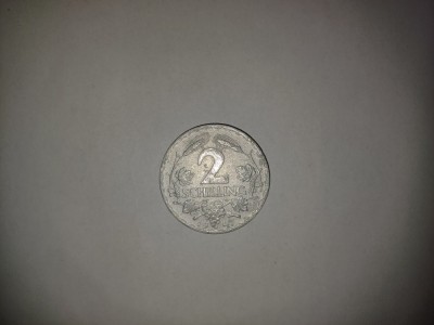 CY - 2 schilling 1947 Austria / aluminiu foto