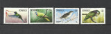 DOMINICA 1984 WWF FAUNA PROTEJATA PASARI COTA MICHEL 24 EURO