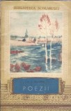 Cumpara ieftin Poezii Alexander Sergejewitsch Puschkin Editura Tineretului Biblioteca Scolarului 1953 Coperta Cartonata 58 Pagini