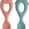 Set lingurite din silicon - Bufnita &amp; vulpita PlayLearn Toys