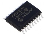 Microcontroler PIC 20MHz SOIC18 SMD IC 2,5&divide;6VDC GPIO ICSP