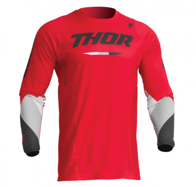 Tricou enduro motocross THOR Pulse Tactic Red foto