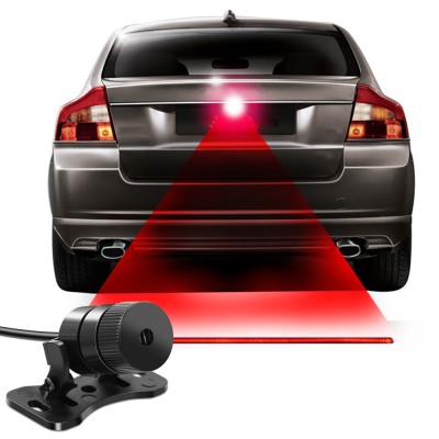 Proiector de ceata cu Raza Laser Anti-Accident, alimentare 12V, culoare rosie, pentru vehicule Off-Road, ATV, SSV foto