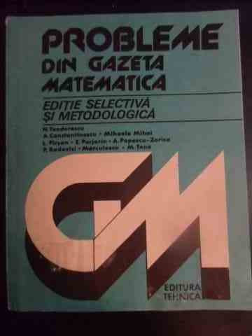 Probleme Din Gazeta Matematica - Colectiv ,540746