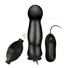 Vibrator Inflatable Plug