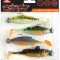 Set Shad Berkley Pulse Realistic Prerigged Mix Medium, 6.2cm, 4buc/pac