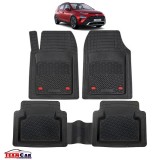 Hyundai Bayon Covorase Auto TeamCar&reg;- Cauciuc Tip Tavita/ Black