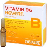 Solutie Injectabila, Hevert, Vitamina B6, pentru Funcționarea Normala a Sistemului Nervos, Destinat Administrării Intravenoase, 10 fiole x 2ml